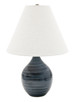 House of Troy - GS200-SBG - One Light Table Lamp - Scatchard - Scored Blue Gloss