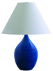 House of Troy - GS400-BG - One Light Table Lamp - Scatchard - Blue Gloss