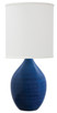 House of Troy - GS401-BG - One Light Table Lamp - Scatchard - Blue Gloss