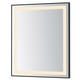 ET2 - E42093-BK - LED Mirror - Framed - Black