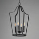 Arden Four Light Pendant (10424BK)