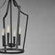 Arden Four Light Pendant (10424BK)
