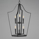 Arden Six Light Pendant (10426BK)