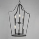 Arden Six Light Pendant (10426BK)