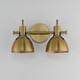 Dusk Two Light Wall Sconce (12342SBR)