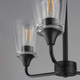 Hudson Three Light Chandelier (12873CLBK)