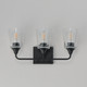 Hudson Three Light Bath Vanity (12883CLBK)