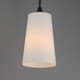 Hudson One Light Pendant (12886SWBK)