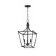 Maxim - 25313BK - Three Light Pendant - Clifton - Black