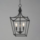 Clifton Three Light Pendant (25313BK)