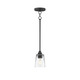 Maxim - 92880CLBK - One Light Pendant - Hudson - Black