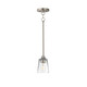 Maxim - 92880CLSN - One Light Pendant - Hudson - Satin Nickel