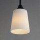 Hudson One Light Pendant (92880SWBK)