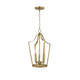 Maxim - 10423NAB - Three Light Pendant - Arden - Natural Aged Brass