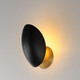 Maris One Light Wall Sconce (10821BKNAB)