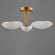 Maris Three Light Semi Flush Mount (10823WTNAB)