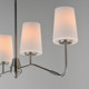 Durham Four Light Linear Chandelier (12697WTSN)