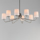 Durham Eight Light Chandelier (12698WTSN)