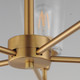 Hudson Five Light Chandelier (12875CLNAB)