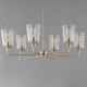 Hudson Six Light Chandelier (12876CLSN)