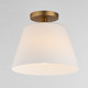 Hudson One Light Semi-Flush Mount/Pendant (12880SWNAB)