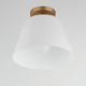 Hudson One Light Semi-Flush Mount/Pendant (12880SWNAB)