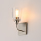 Hudson One Light Wall Sconce (12881CLSN)