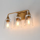 Hudson Three Light Bath Vanity (12883CLNAB)