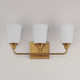 Hudson Three Light Bath Vanity (12883SWNAB)