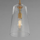 Hudson One Light Pendant (12886CLNAB)