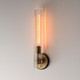 Flambeau One Light Wall Sconce (16110CLBKAB)