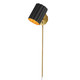 Maxim - 18050BKGL - One Light Wall Sconce - Primrose - Gold Leaf