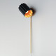 Primrose One Light Wall Sconce (18050BKGL)