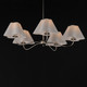 Saxon Five Light Chandelier (18105WTPN)
