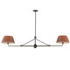 Maxim - 18412RBANB - Two Light Pendant - Dunbridge - Antique Bronze