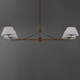 Dunbridge Four Light Chandelier (18414OFWBR)