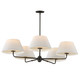 Maxim - 18415OFANB - Five Light Chandelier - Dunbridge - Antique Bronze