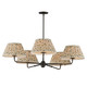 Maxim - 18415OWANB - Five Light Chandelier - Dunbridge - Antique Bronze