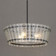 Ruche Four Light Chandelier (21874CLBZ)