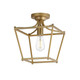 Maxim - 25311NAB - One Light Pendant / Semi-Flush - Clifton - Natural Aged Brass