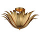 Maxim - 28710GL - Three Light Semi Flush/Pendant Convertible - Firenze - Gold Leaf