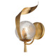 Maxim - 28711CRGL - One Light Wall Sconce - Firenze - Gold Leaf