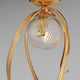 Firenze Three Light Flush Mount (28714CRGL)