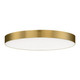 Maxim - 57670WTSBR - LED Flush Mount - Trim - Satin Brass