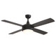 Quattro 52" Ceiling Fan (88784BK)