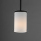 Lateral One Light Pendant (90281SWBK)