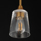 Hudson One Light Pendant (92880CLNAB)