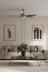 Soreno 52" Ceiling Fan (F649L-BN/CL)