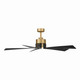 Oovin 54" Ceiling Fan (F766L-HBR/CL)
