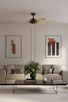 Brenix 60" Ceiling Fan (F773L-DB/WTO)